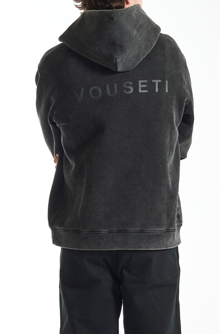 The Essentials Graphic Hoodie, Alternate, color, VINTAGE BLACK