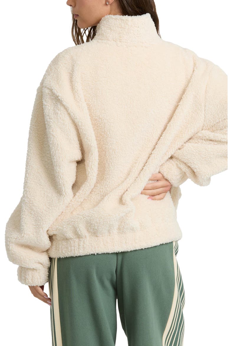 First Light High Pile Fleece Jacket, Alternate, color, WHITE CAP
