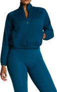 SPANX® BoostUp Water Repellent Glow Weave Full Zip Jacket