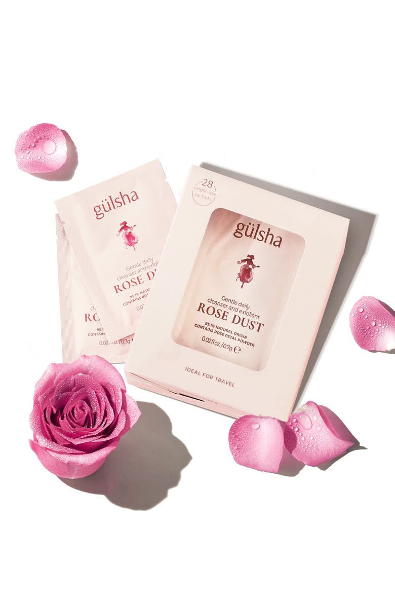 Gulsha Rose Dust 28 Single-Use Sachets, Alternate, color, NO COLOR