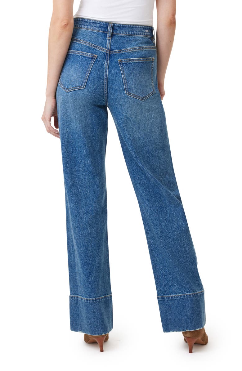 Habitual Pintuck Straight Leg Jeans, Alternate, color, 