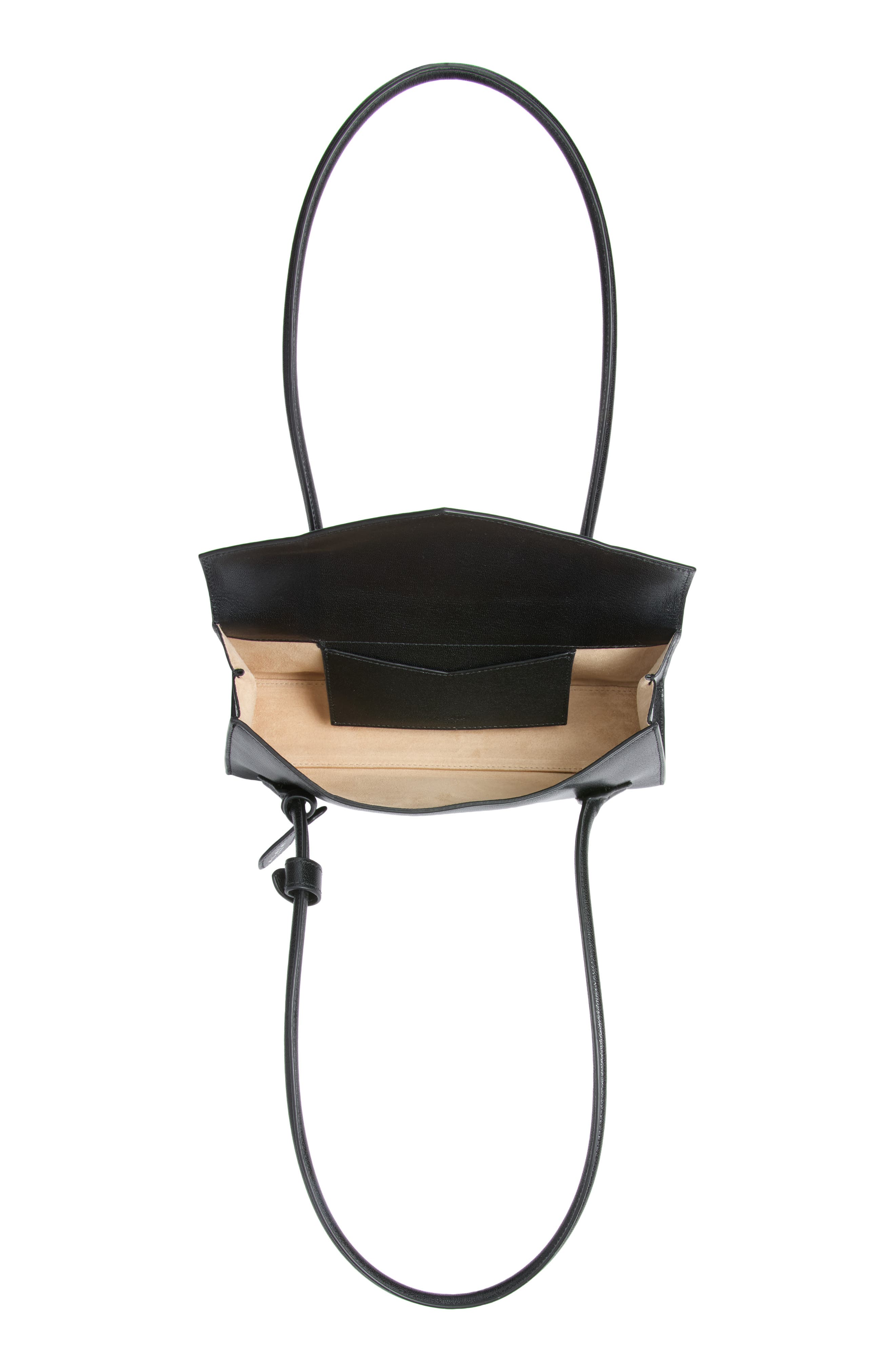 Small Teckel Flap Shoulder Bag, Alternate, color, NOIR