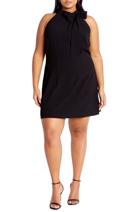 Karter Bow Sheath Dress (Plus)