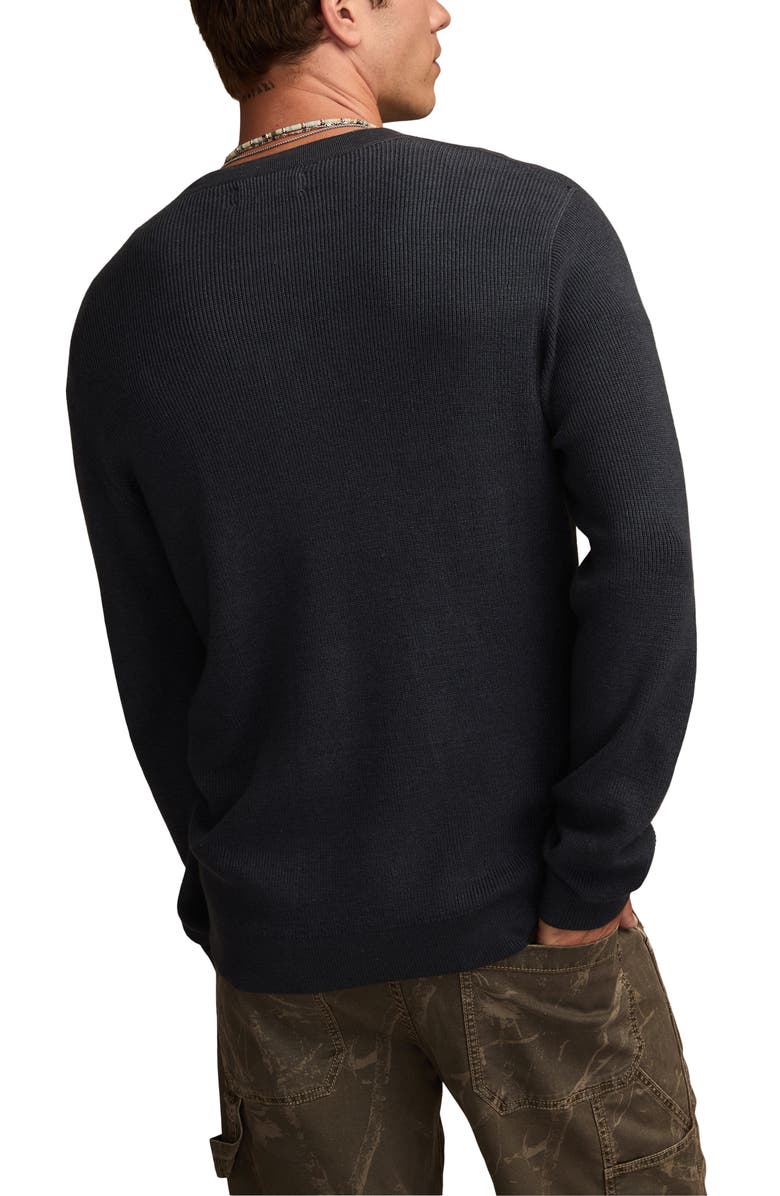 Lucky Brand Henley Sweater, Alternate, color, Cadet Navy
