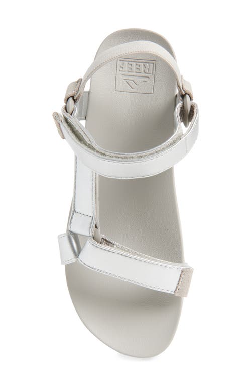 Reef Metallic Sandal In Silver