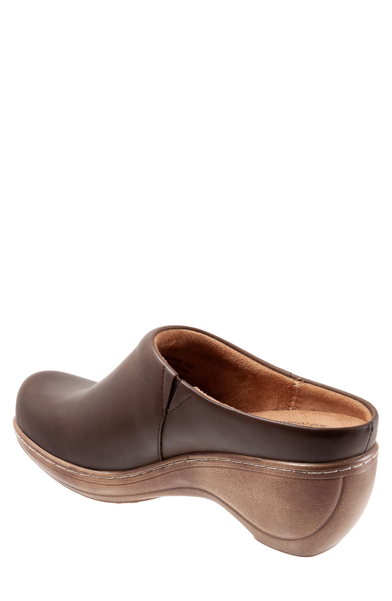 Madison Clog, Alternate, color, DARK BROWN