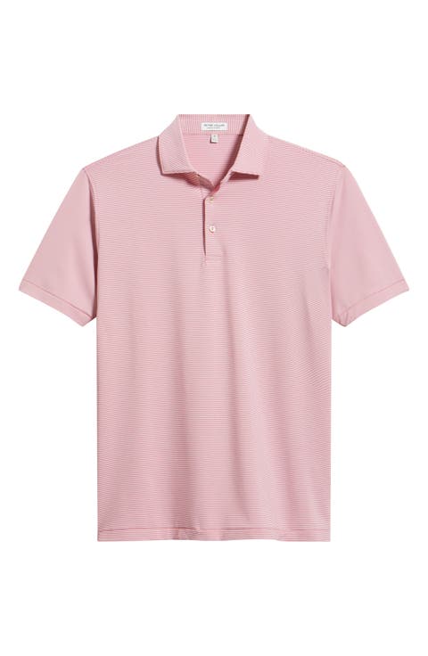 Jubilee Stripe Performance Golf Polo