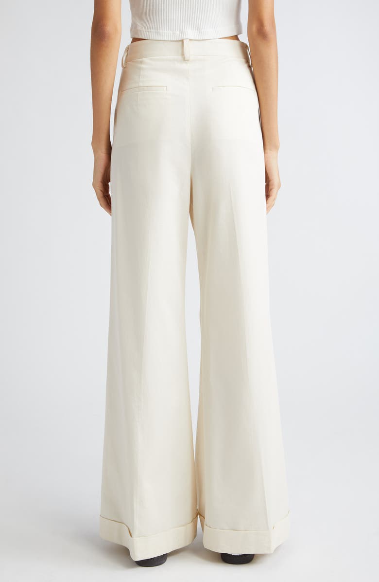 TWP Howard Cuffed Wide Leg Pants, Alternate, color,