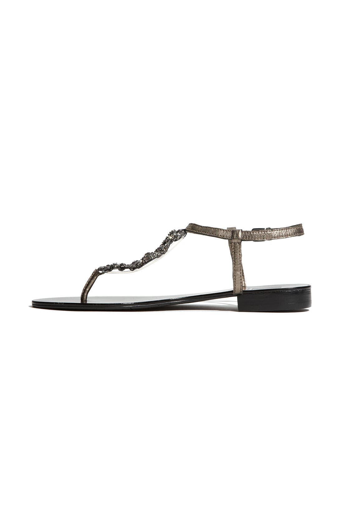 'Bellum' Sandal, Alternate, color, METALLIC PEWTER