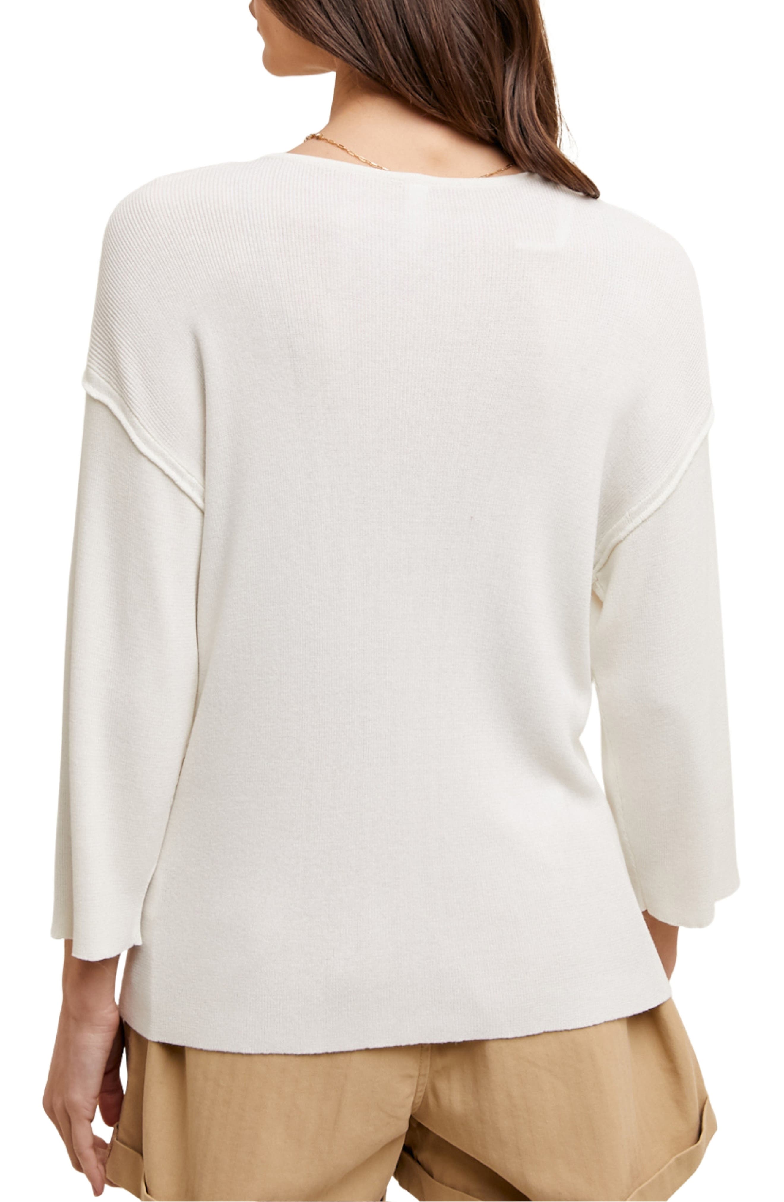 Fine Knit Pullover Sweater - image 4