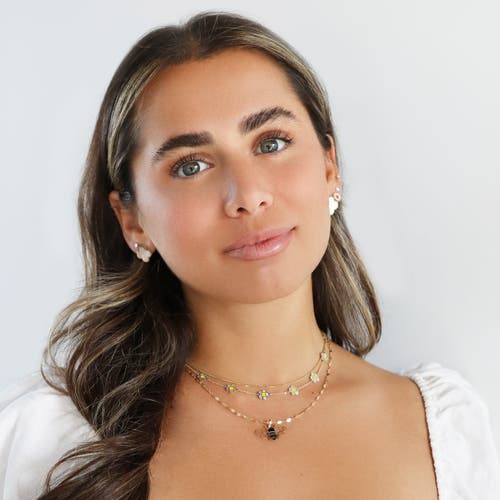 The Lovery Fine Jewelry Shimmer Chain Necklace In Gold