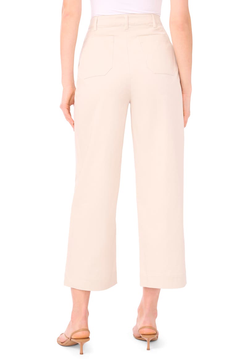 Patch Pocket Crop Twill Pants, Alternate, color, MOONBEAM