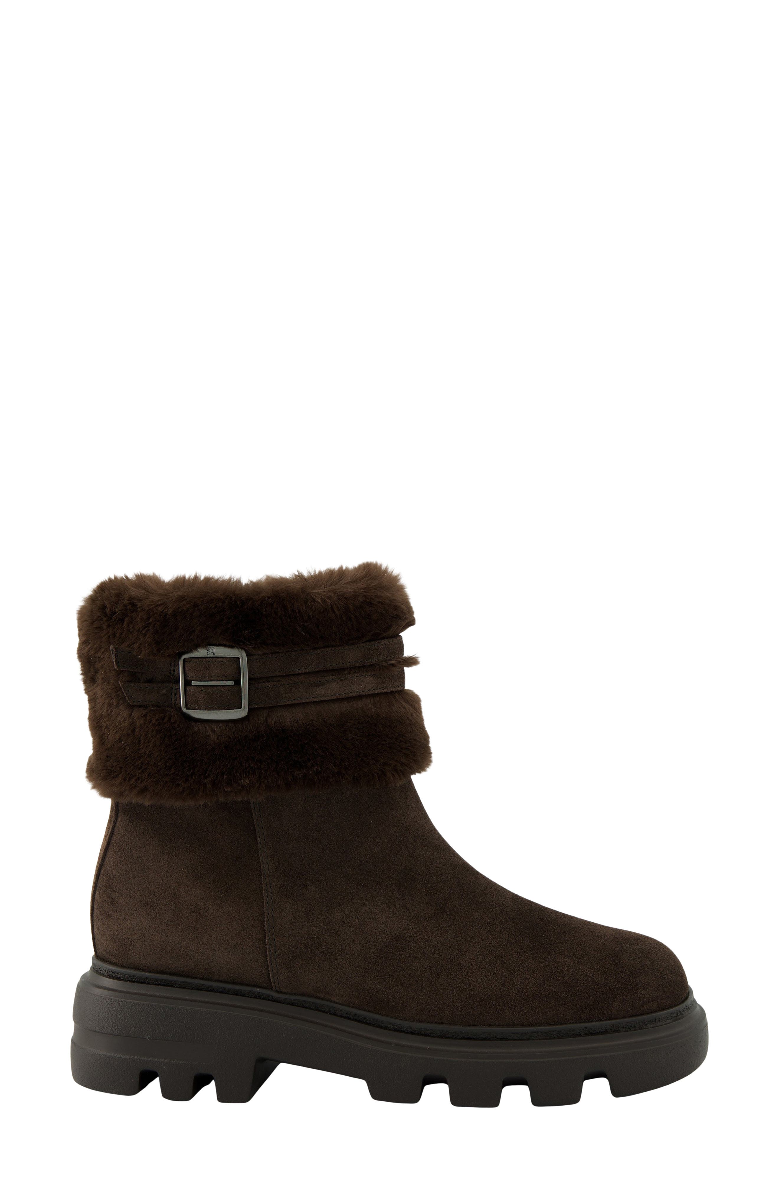 Frosty Faux Fur Boot, Alternate, color, MOCHA COMBO