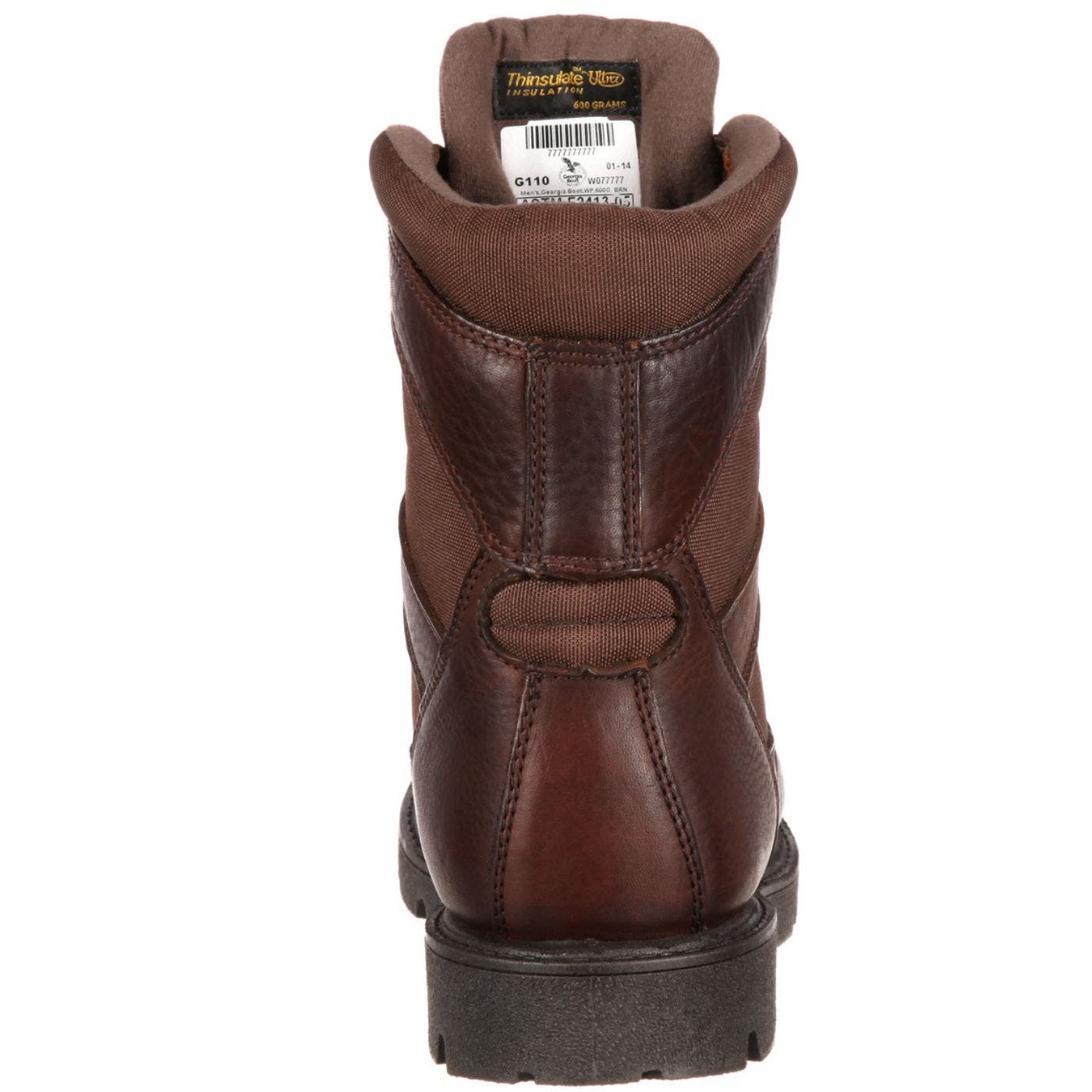 Homeland Waterproof 600G Insulated Work Boot, Alternate, color, BROWN