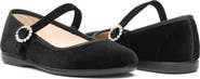CHILDRENCHIC Kids' Holly Velvet Mary Jane