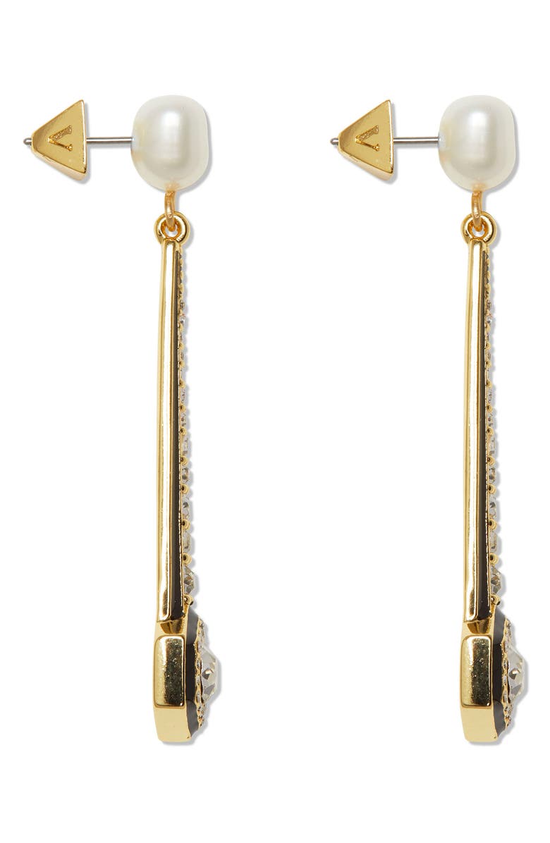 Vince Camuto Linear Drop Earrings, Alternate, color, 