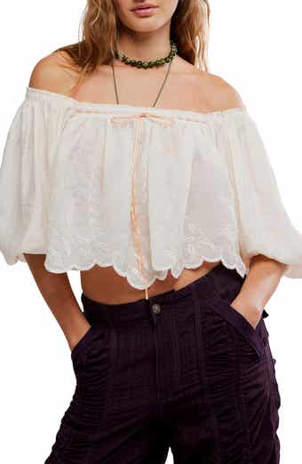 Free People Bali Daydream Melody Crop Top