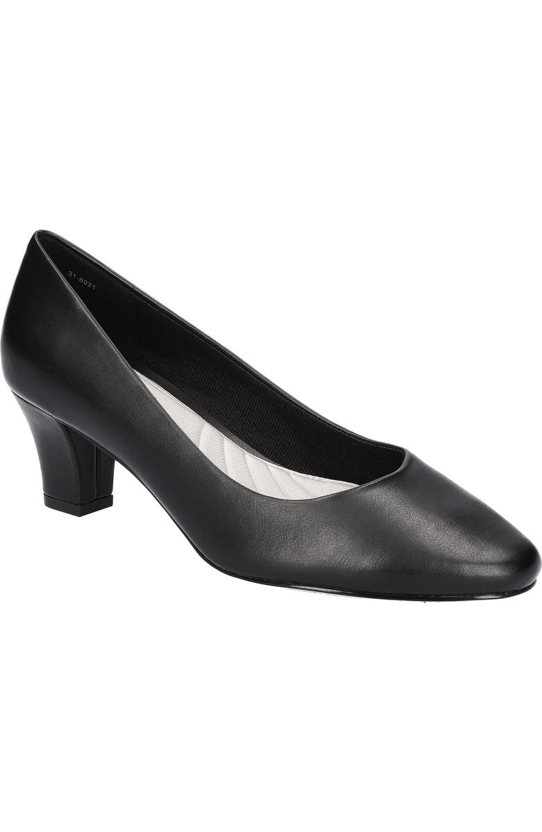 EASY STREET Ballari Round Toe Pump - Multiple Widths Available, Main, color, Black