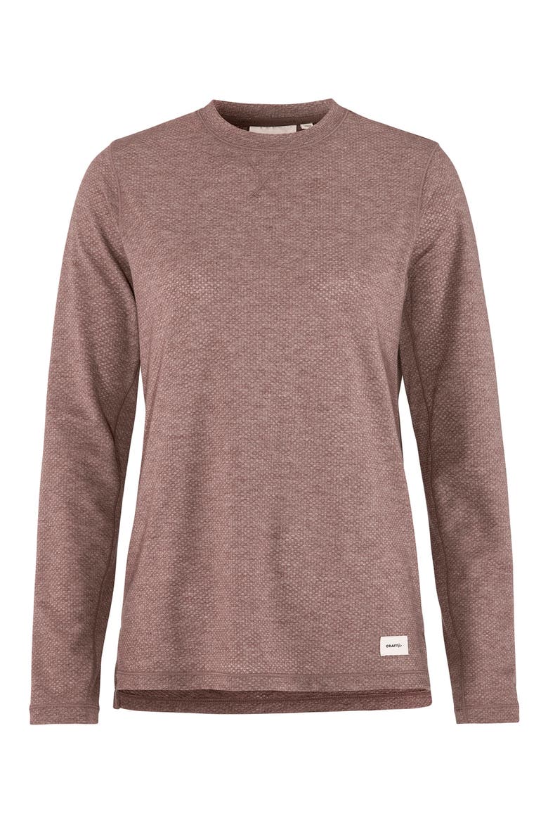 Thermal T-Shirt, Main, color, FLINT MELANGE
