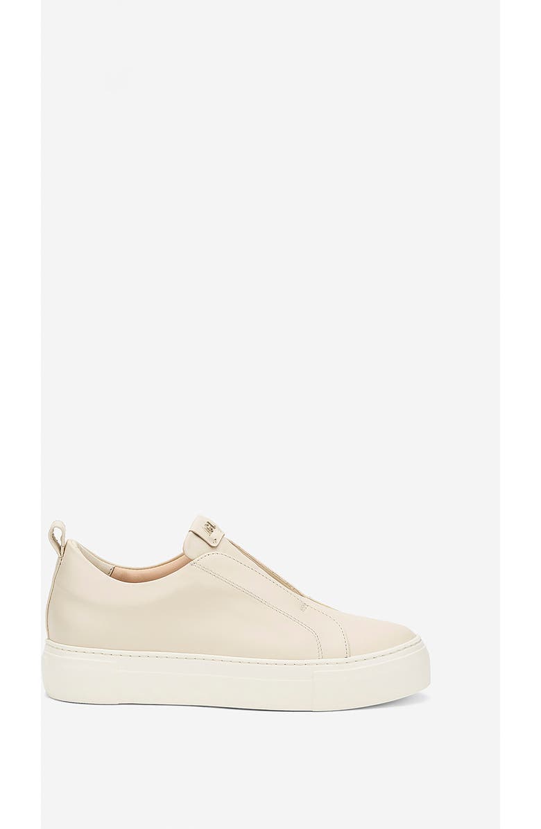 AGL Clementina sneaker in water-resistant velour, Main, color, Milky