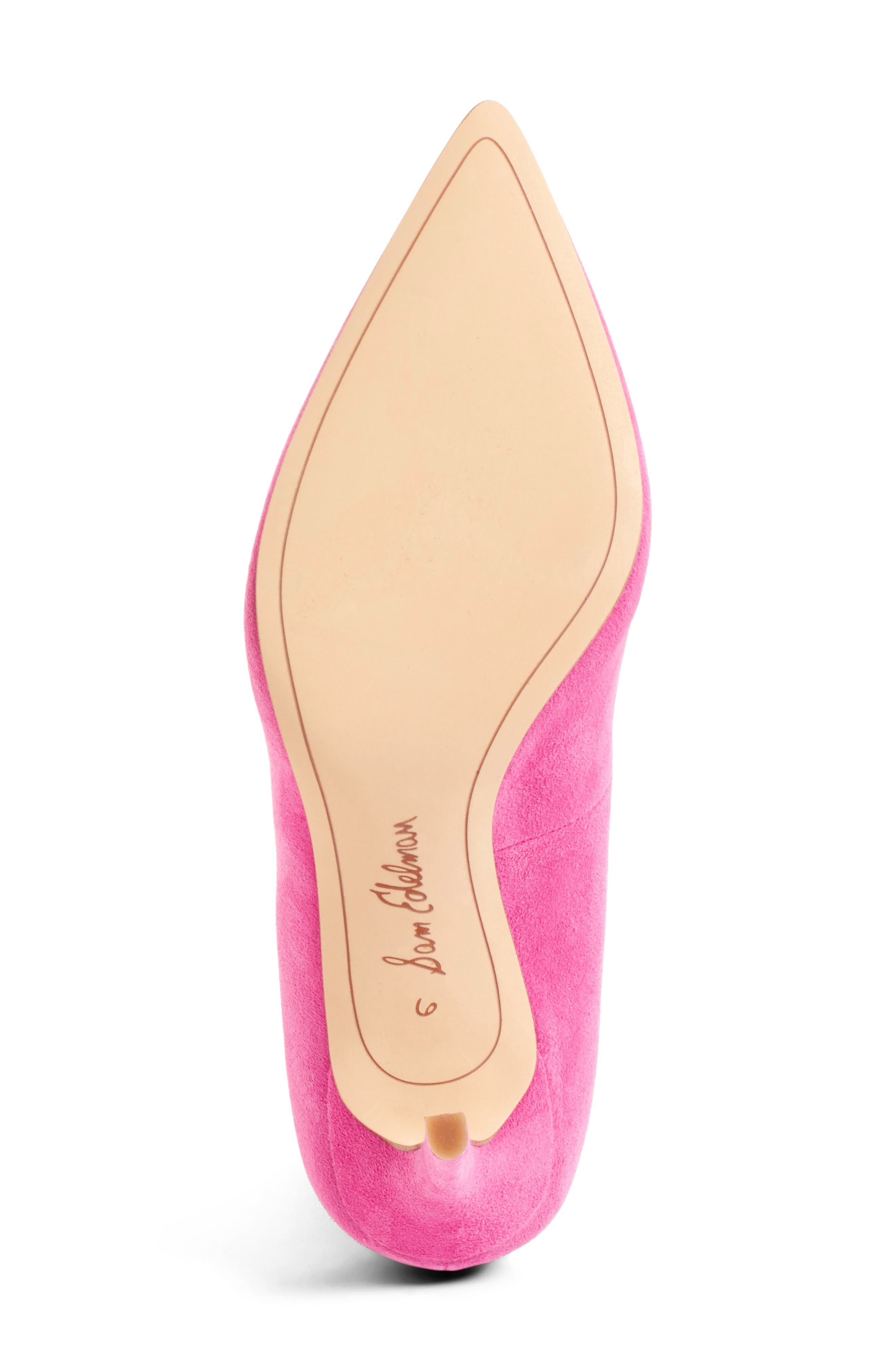 Hazel Pointed Toe Pump, Alternate, color, HOT PINK