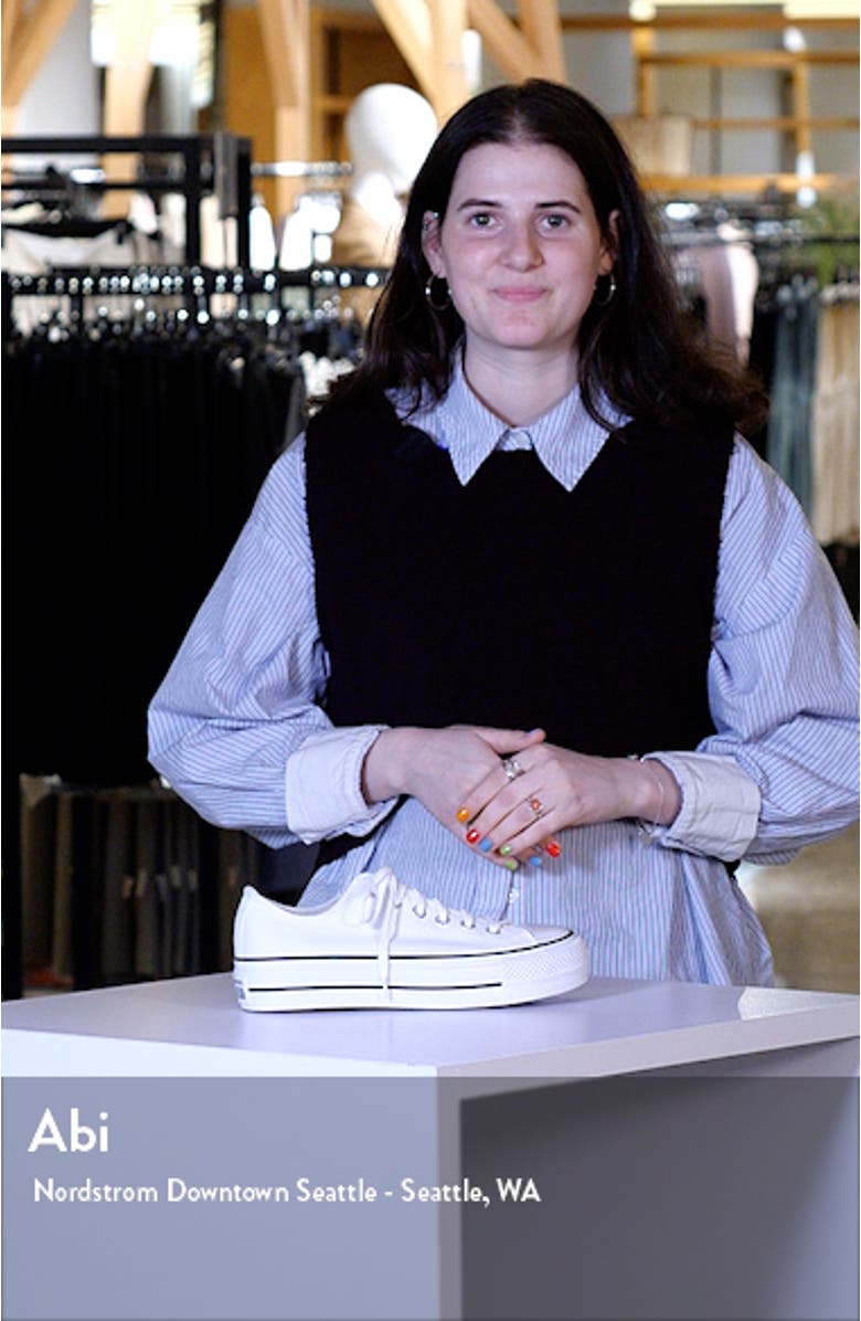 Chuck Taylor<sup>®</sup> All Star<sup>®</sup> Lift Low Top Sneaker, sales video thumbnail