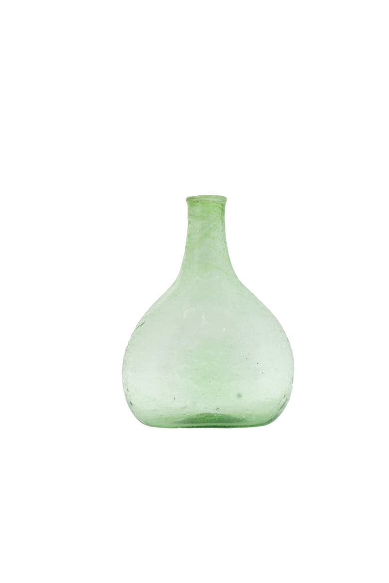 3-Piece Hand-Blown Vase, Alternate, color, Blue