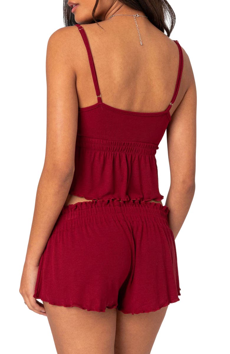 EDIKTED Gilmore Rib Camisole, Alternate, color,