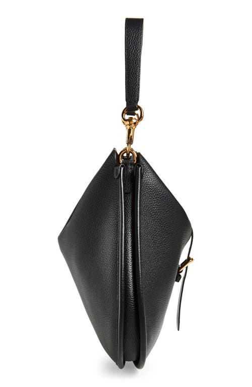 Etro Maxi Pony Tumbled Leather Shoulder Bag