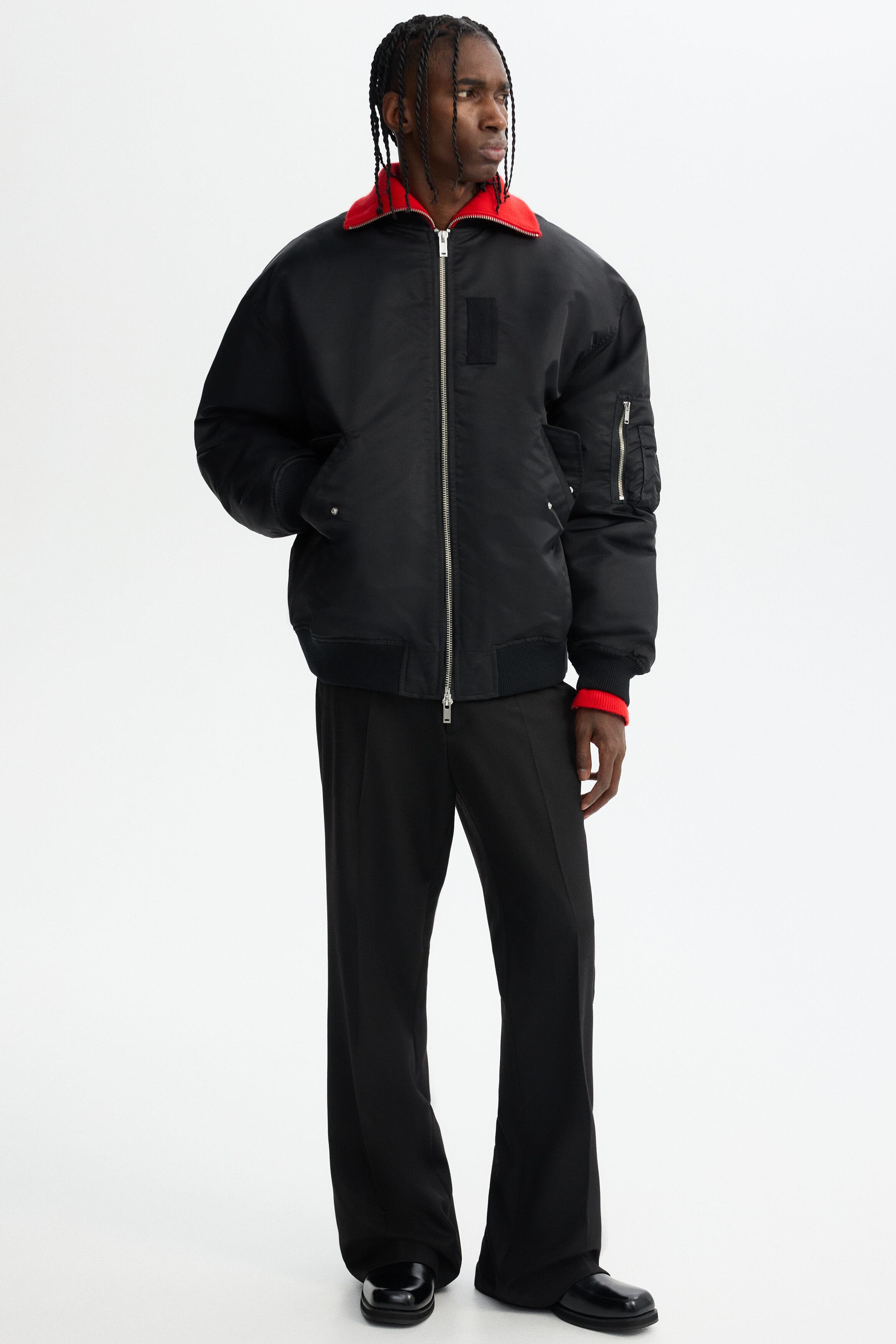 Padded Bomber Jacket - image 2