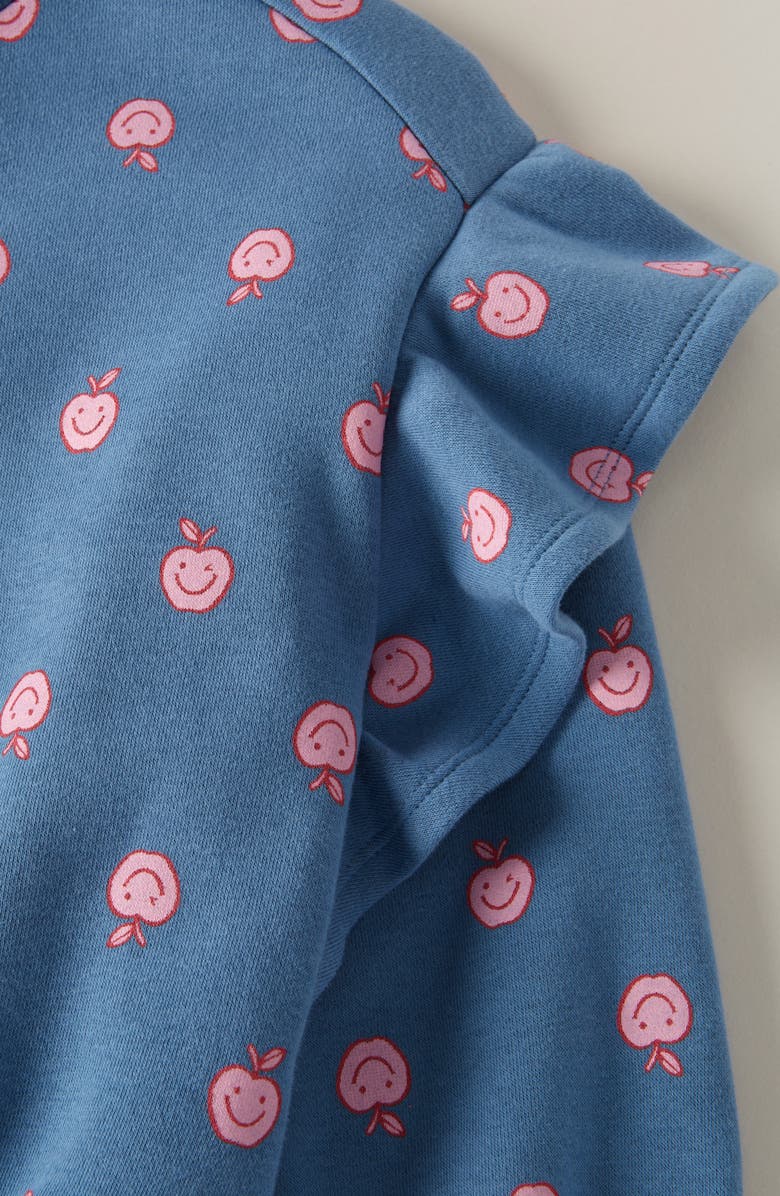 Tucker + Tate Kids' Ruffle Crewneck Sweatshirt, Alternate, color, 