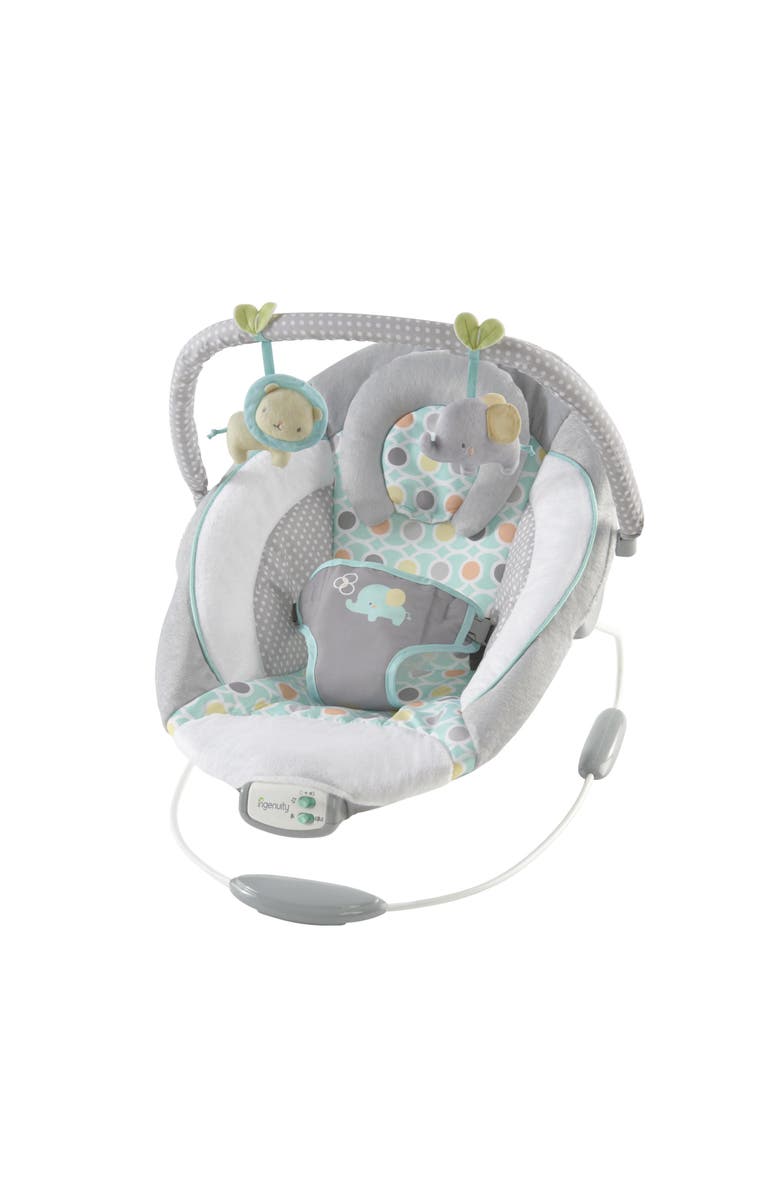 INGENUITY Soothing Baby Bouncer with Vibrating Infant Seat, Main, color, Grey