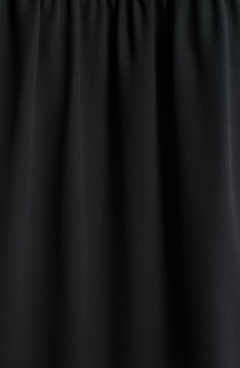 Anne Klein Roll Tab Tunic Top, Alternate, color, Anne Black