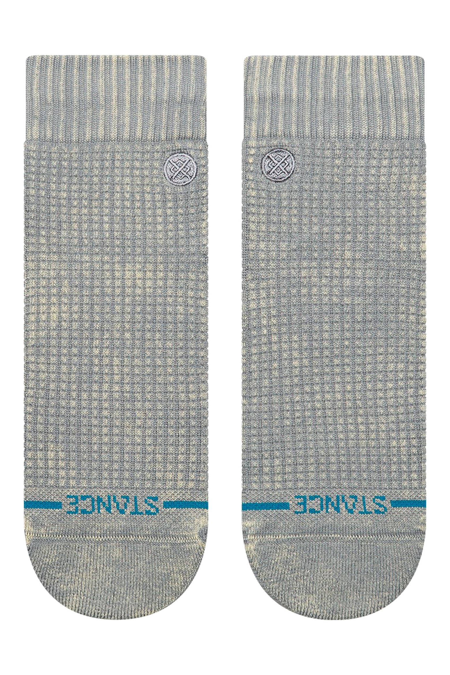 Person Solid Color Stance Solid Waffle Quarter Socks (Women) | Nordstrom