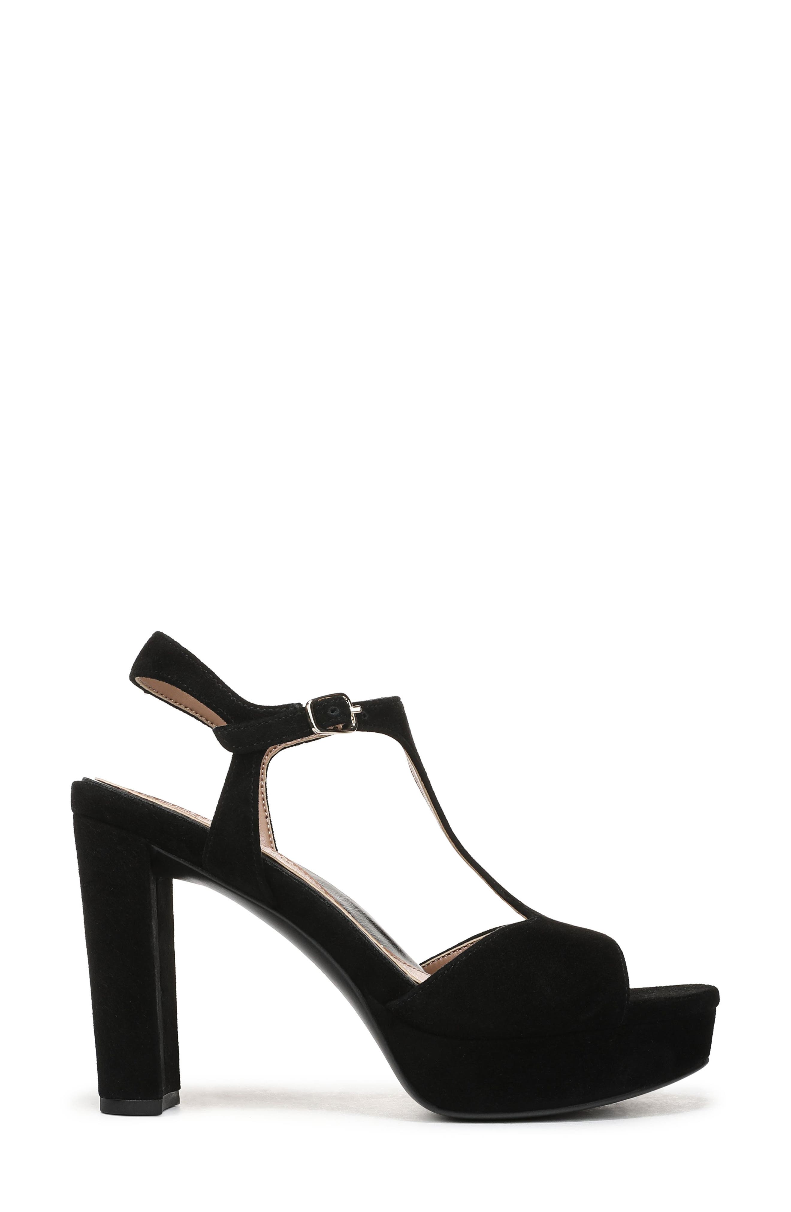 Naturalizer Miller Platform Sandal, Alternate, color, Black