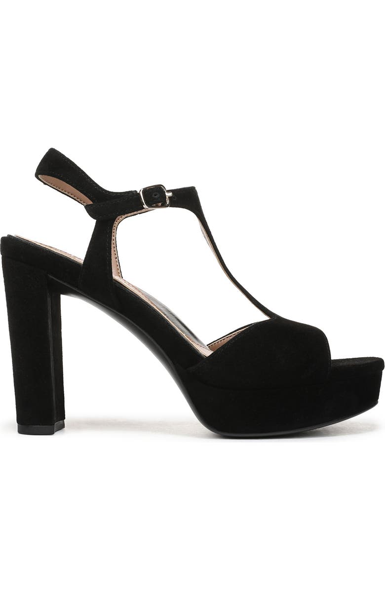 Naturalizer Miller Platform Sandal, Alternate, color, Black