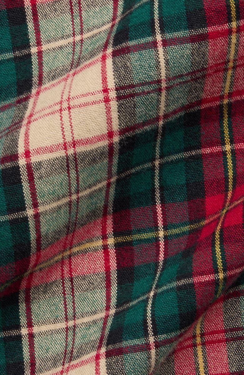 Polo Ralph Lauren Plaid Classic Fit Brushed Oxford Button-Down Shirt, Alternate, color, 