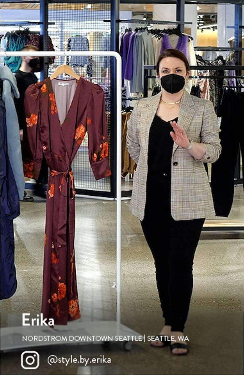 Merrick Long Sleeve Floral Dress, sales video thumbnail
