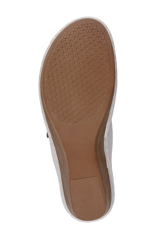 Gc Shoes Halia Wedge Sandal In White