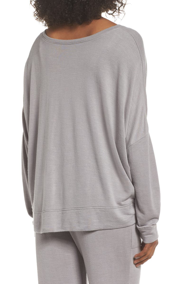 Honeydew Intimates French Terry Sweatshirt, Alternate, color, 