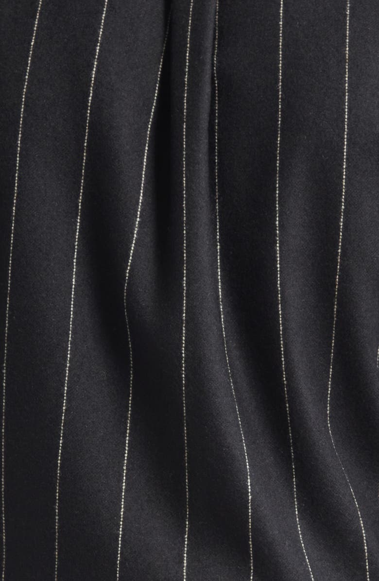 Dolce&Gabbana Gold Fit Pinstripe Flannel Shirt, Alternate, color, Rigato