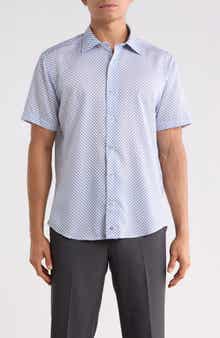 Floral Print Short Sleeve Shirt