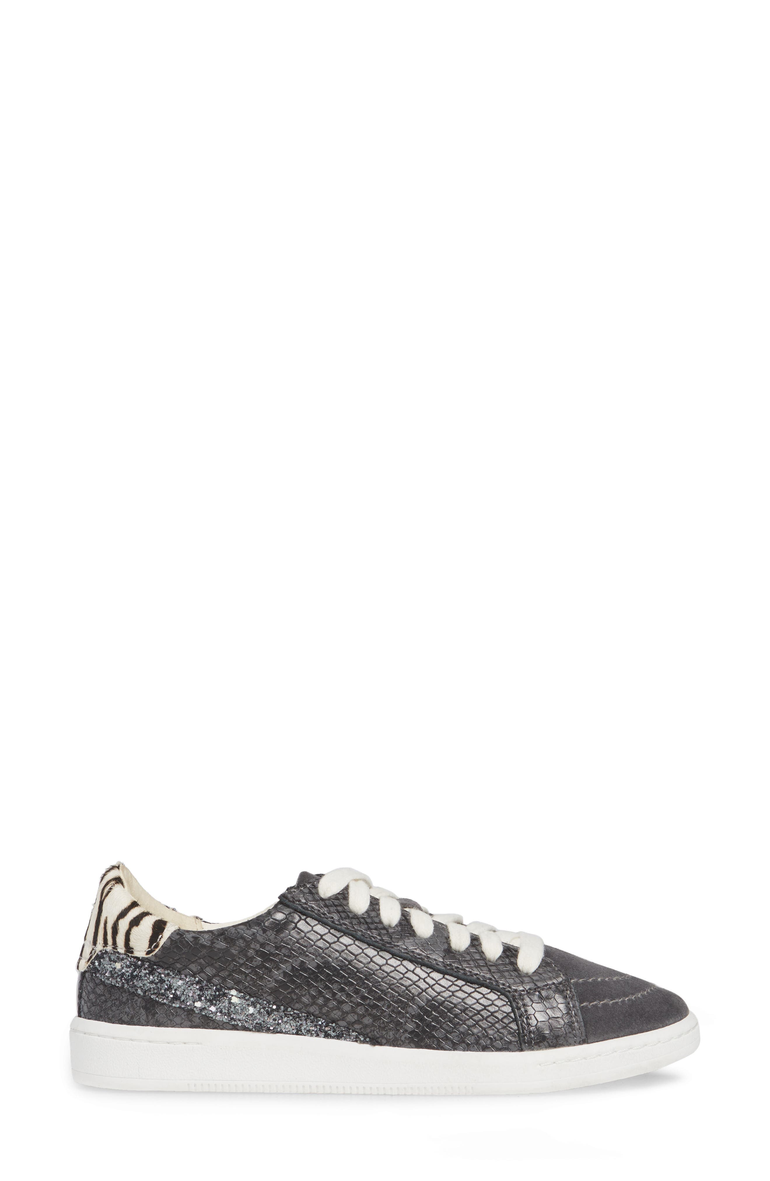 Nino Sneaker, Alternate, color, CHARCOAL SNAKE