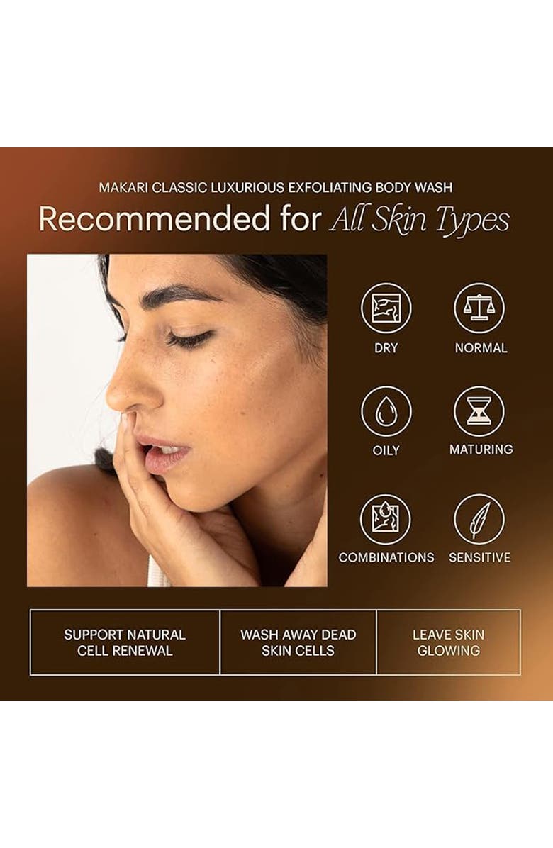 Makari de Suisse Exfoliating Body Wash, Alternate, color, NO COLOR
