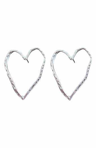 MacRae & Co. Open Heart Drop Earrings