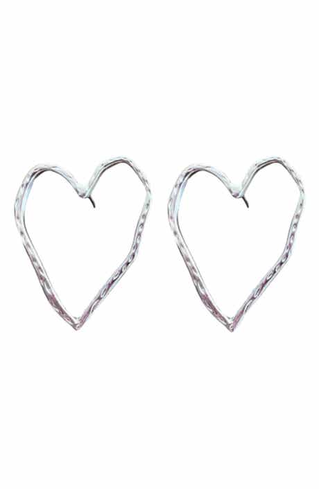 MacRae & Co. Open Heart Drop Earrings