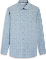 Bugatchi James OoohCotton® Paisley Button-Up Shirt