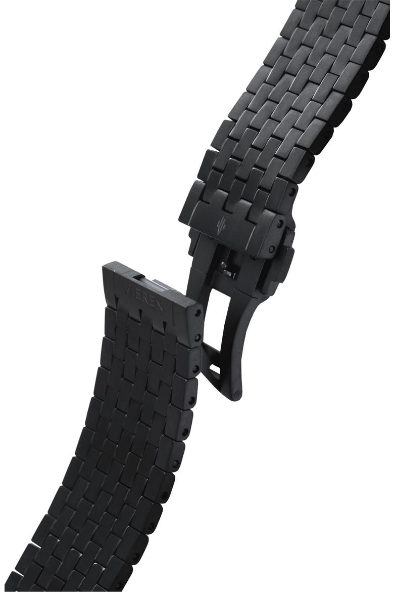 Black Diamond Swiss Automatic Watch, Alternate, color, Black