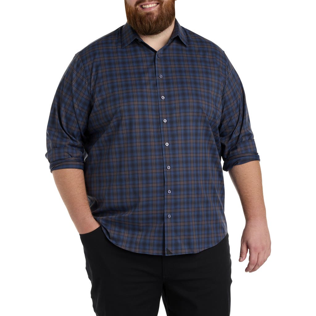 Untuckit Fit by Dxl Welch Sport Shirt in Navy  product