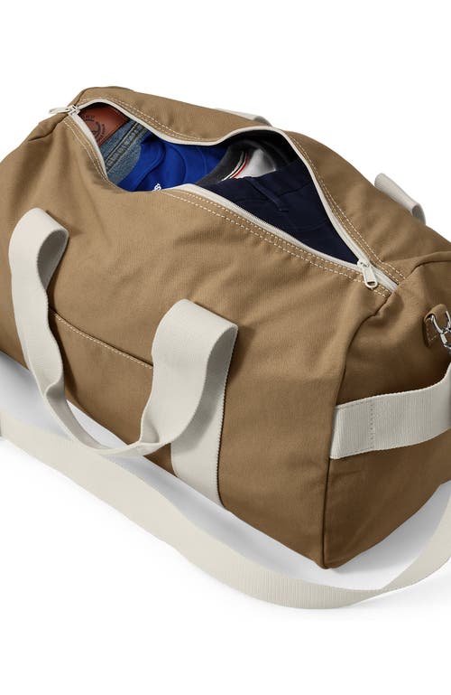 Lands' End Canvas Weekender Duffle Bag In Brown
